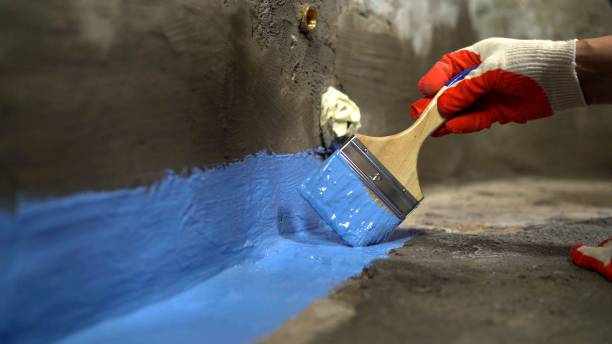 Commercial Crawl Space Encapsulation project at a Pentwater, MI business property by SJ Waterproofing Pros